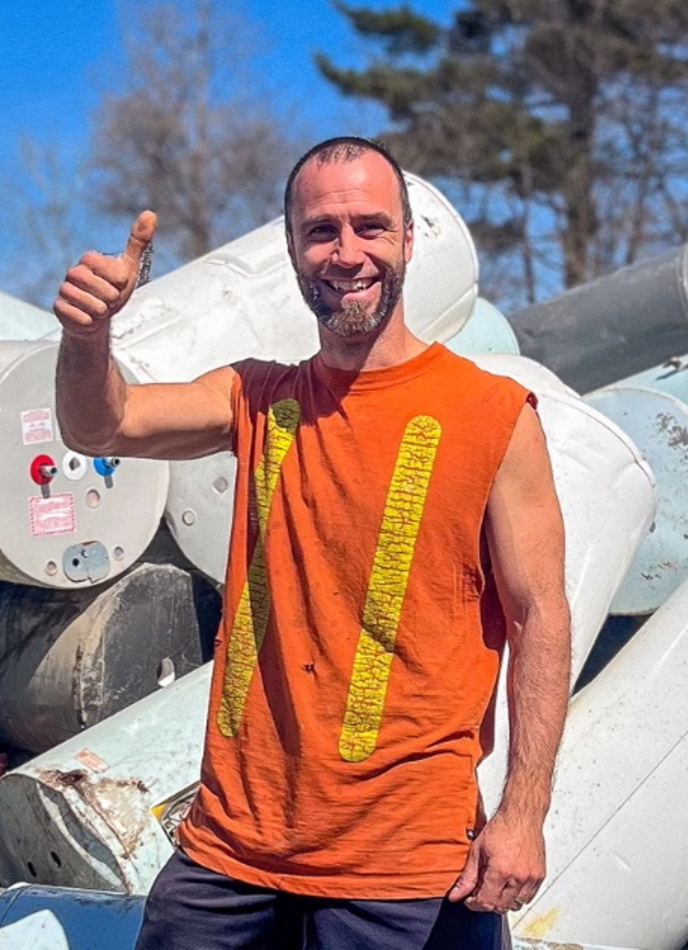 Simon Paré-Poupart, vidangeur et auteur